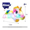 Cuteoy Peluche de unicornio iluminado con luz LED de_2
