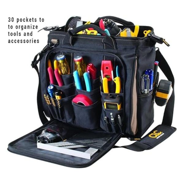 Custom Leathercraft 1537 multicompartimento porta_4