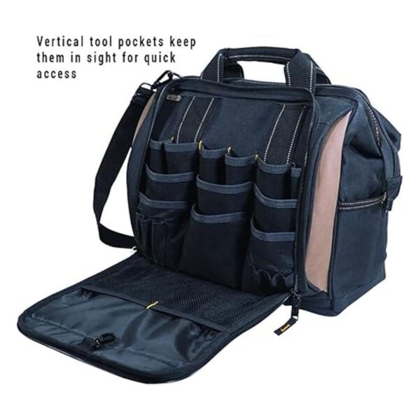 Custom Leathercraft 1537 multicompartimento porta_2