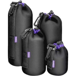 Cwatcun Juego de 4 bolsas protectoras de neopreno de 0.2_1