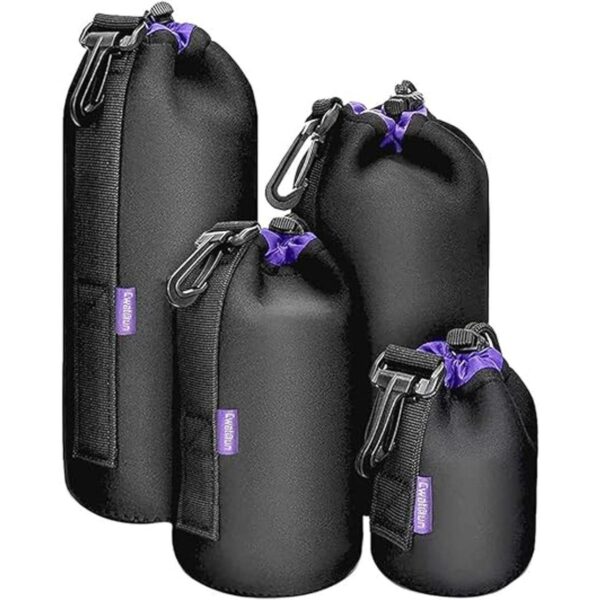 Cwatcun Juego de 4 bolsas protectoras de neopreno de 0.2_1