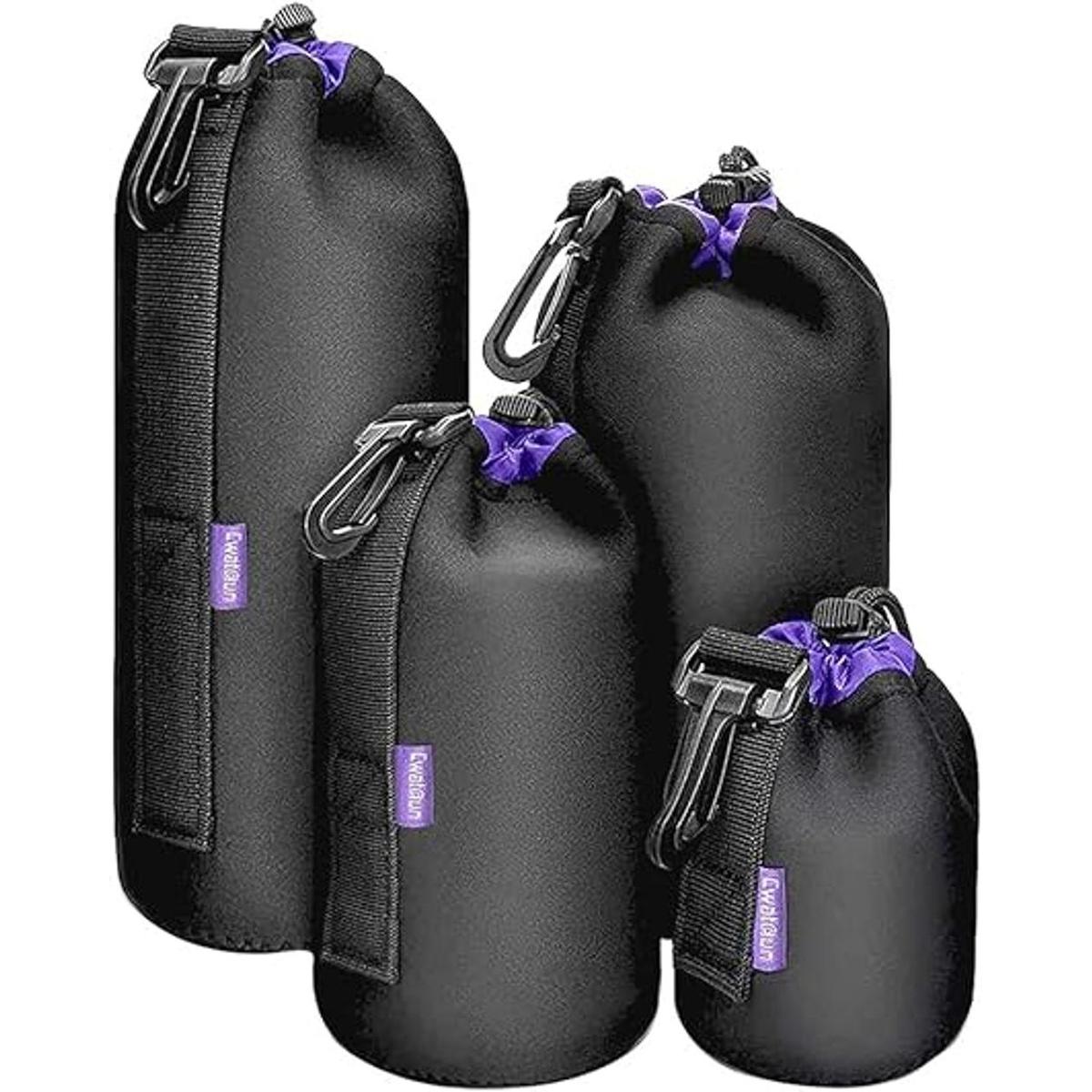 Cwatcun Juego de 4 bolsas protectoras de neopreno de 0.2