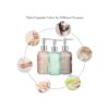 Cutiset Juego de accesorios de baño botella dispensadora