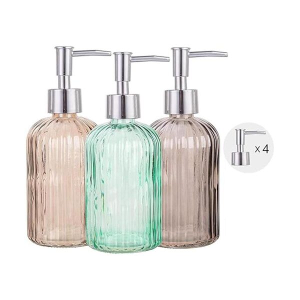 Cutiset Juego de accesorios de baño botella dispensadora