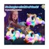 Cuteoy Peluche de unicornio iluminado con luz LED de_3