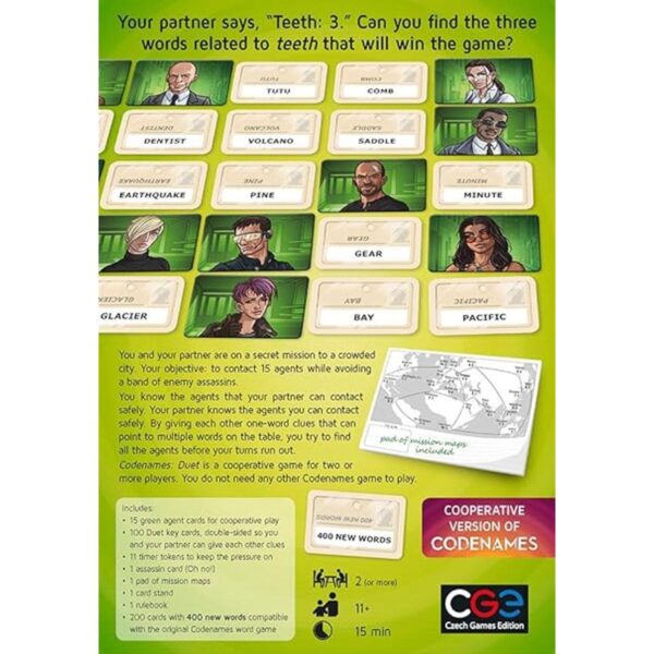 Czech Games Codenames Duet El juego de deducción de_3