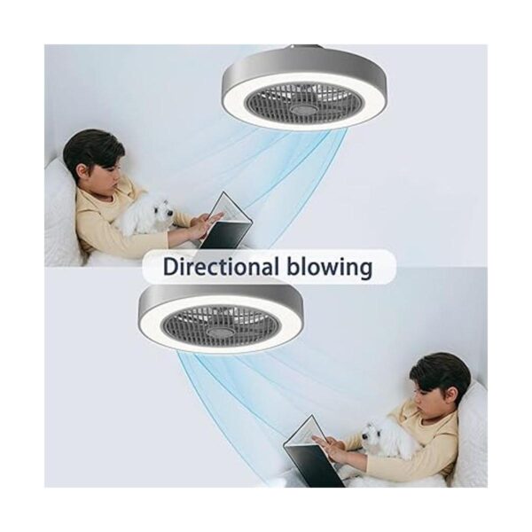 DAFOLOGIA Ventilador de techo con luces cerradas luz de_4