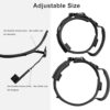 DAGANXI Collar táctico para perro collar ajustable de