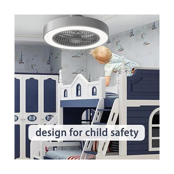 DAFOLOGIA Ventilador de techo con luces cerradas luz de_2