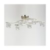 DANSEER Luminaria moderna de cristal para techo con cubo_4