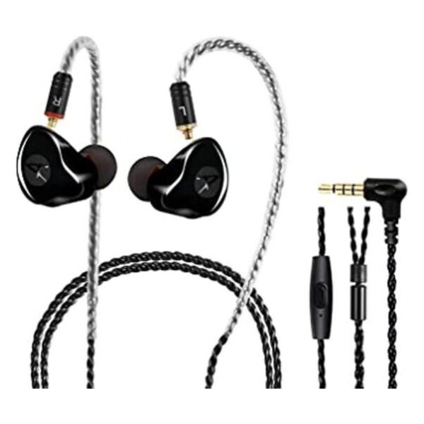 DCMEKA Monitor de oído auriculares híbridos dinámicos_1