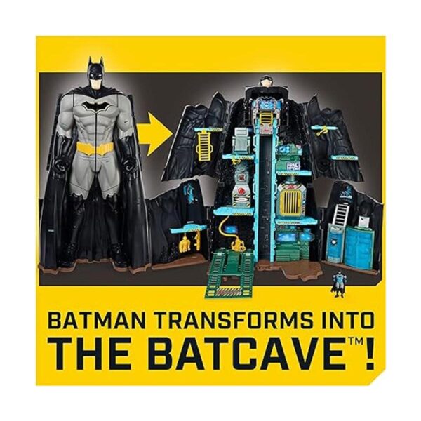 DC Comics Batman Baticueva BatTech juego transformador_2