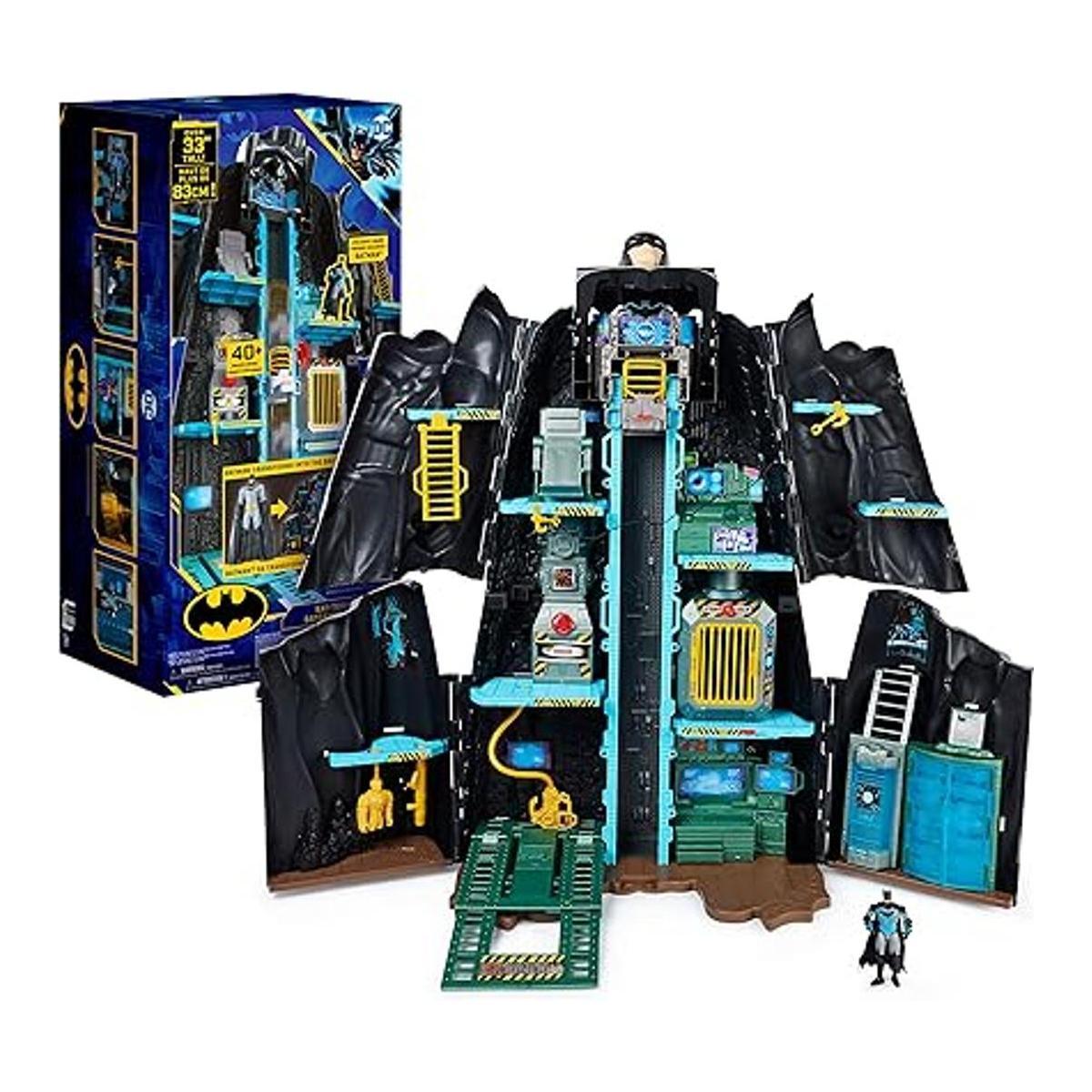 DC Comics Batman Baticueva BatTech juego transformador
