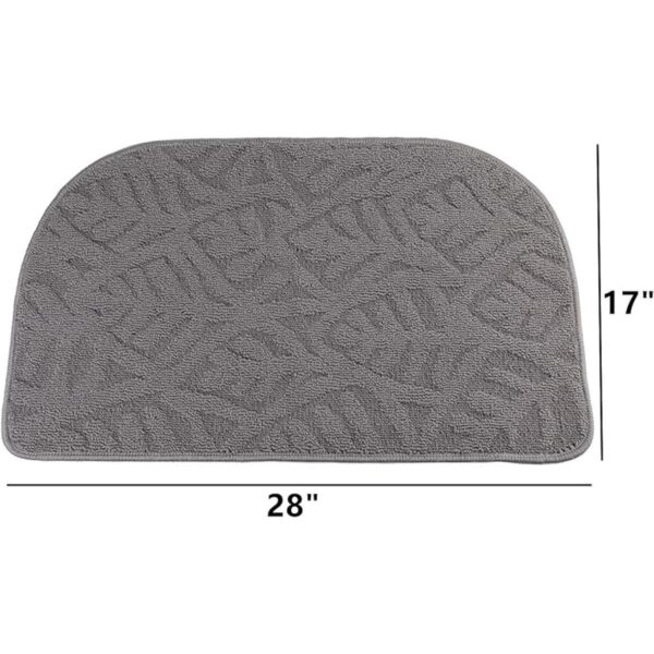 DEAYOU Pack de 2 felpudos delanteros 28 x 17 pulgadas
