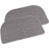 DEAYOU Pack de 2 felpudos delanteros 28 x 17 pulgadas