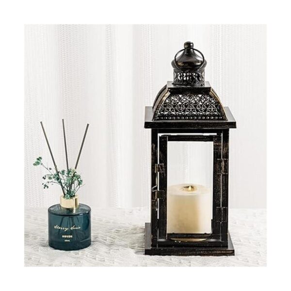 DECORKEY Farol decorativo grande de 14.4 pulgadas para