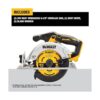 DEWALT Sierra circular de 20 V MAX 612 pulgadas sin_3