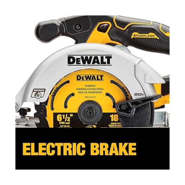 DEWALT Sierra circular de 20 V MAX 612 pulgadas sin_5