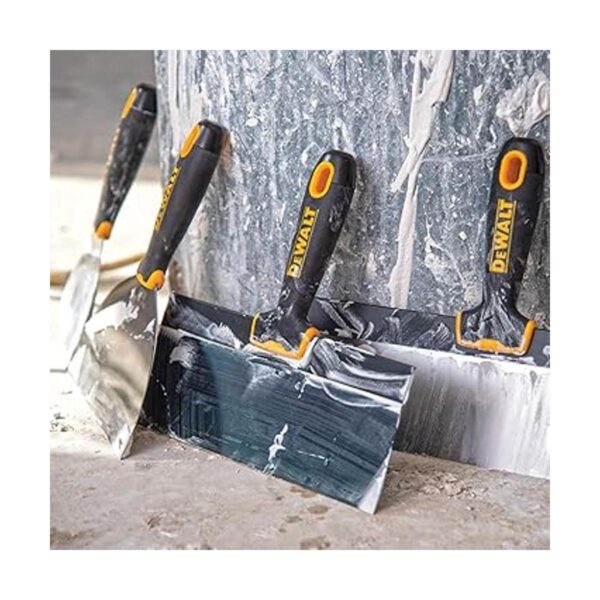 DEWALT DELUXE Juego de cuchillos de masilla de acero