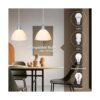 DEWENWILS Luz colgante enchufable luz colgante con cable_2
