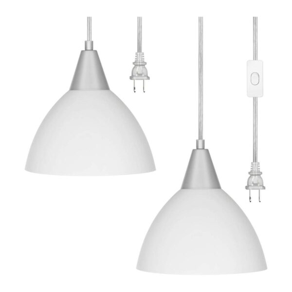 DEWENWILS Luz colgante enchufable luz colgante con cable_1