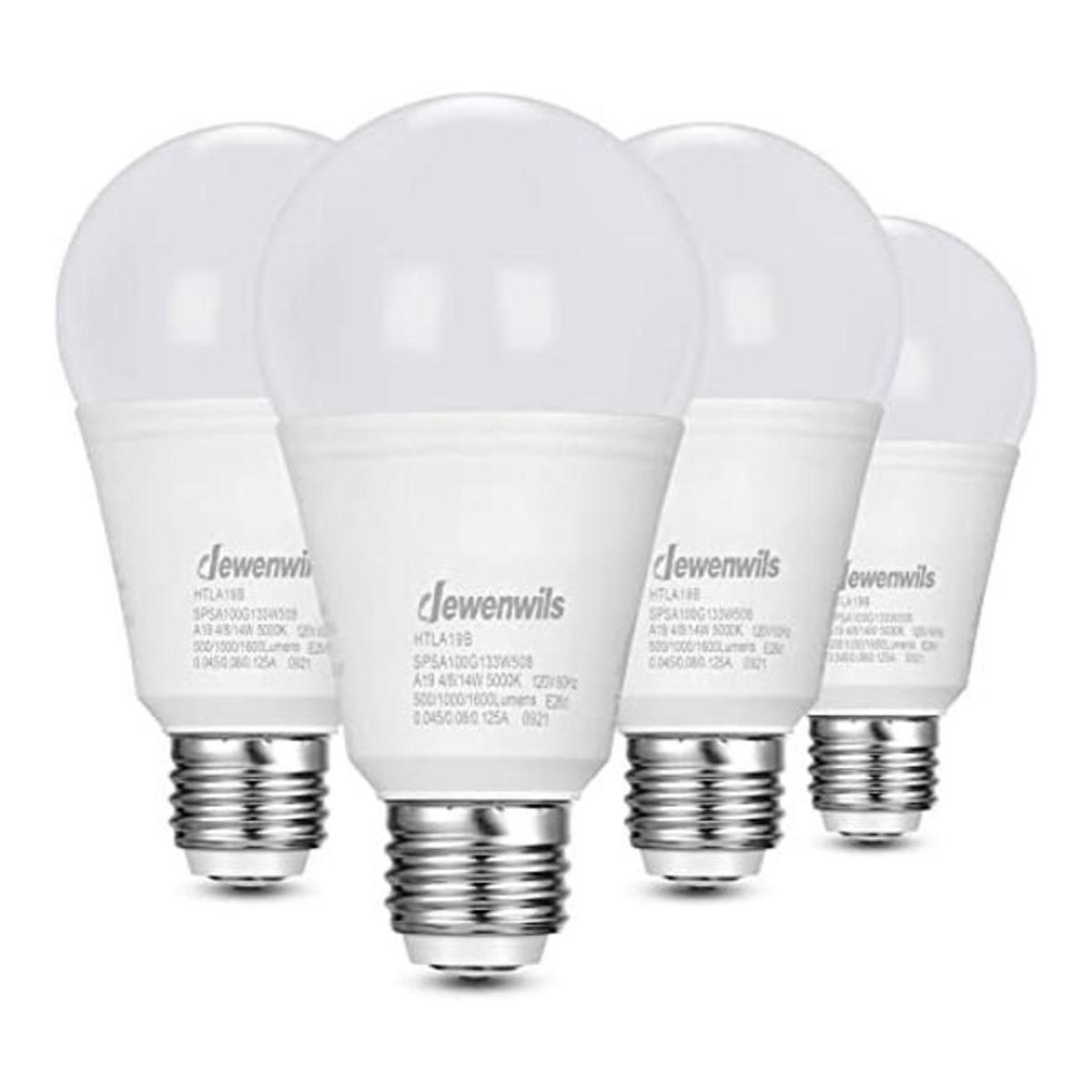DEWENWILS Bombillas LED de 3 vías equivalente a 4060100