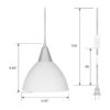 DEWENWILS Luz colgante enchufable luz colgante con cable_3