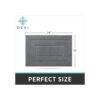 DEXI Alfombra de baño antideslizante absorbente de alta_6