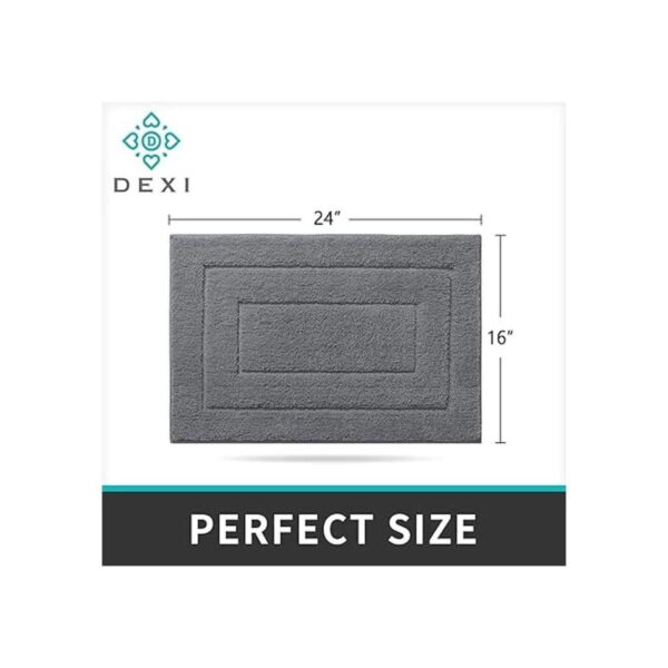 DEXI Alfombra de baño antideslizante absorbente de alta_6