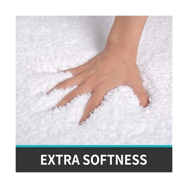 DEXI Alfombra de baño extra suave y absorbente lavable_2