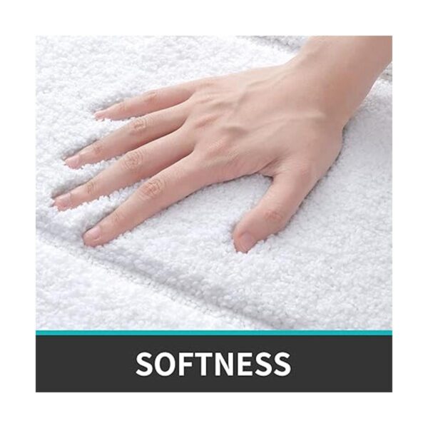 DEXI Alfombra de baño extra suave absorbente alfombra_2
