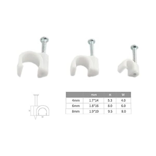 DGZZI Juego de pinzas para cables de uñas acero al_2