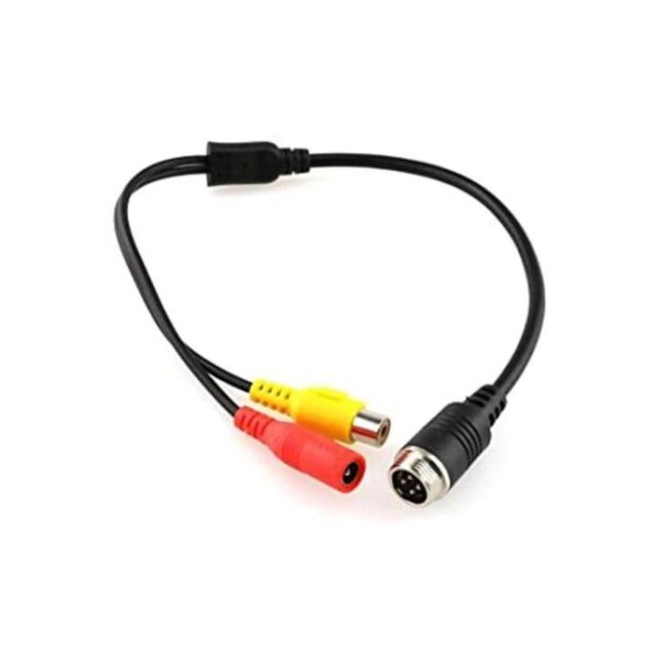DGZZI Adaptador de 4 pines macho a RCA hembra 13.8 in_1