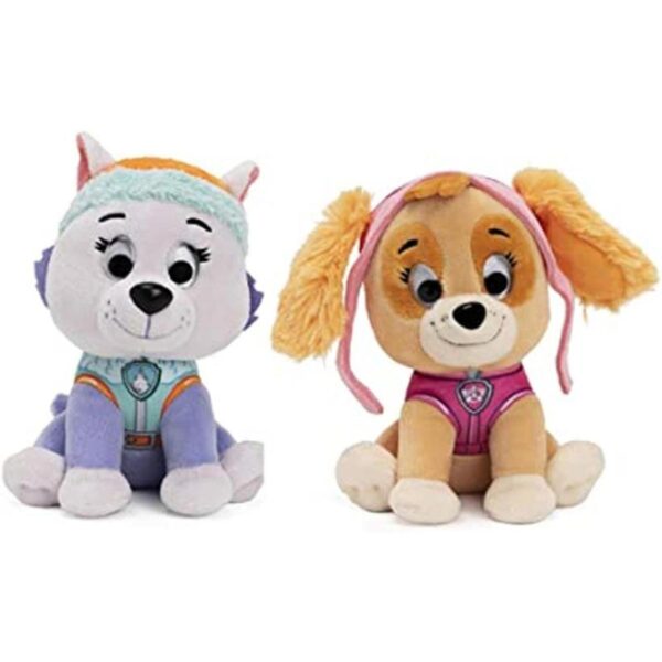 DHE Gund Paw Patrol Paquete de 2 peluches 5.9 in_1