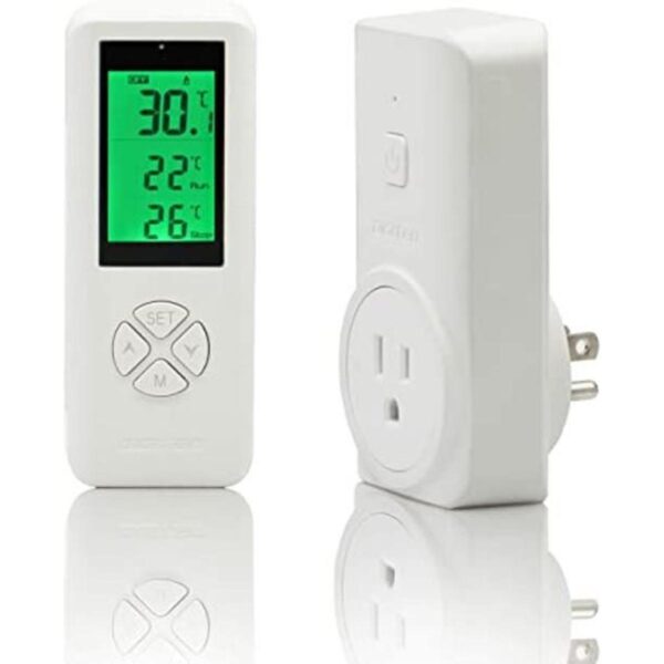 DIGITEN Termostato inalámbrico enchufable controlador de_1