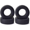 DJX 4 neumáticos de goma suave de 155 pulgadas para RC_2