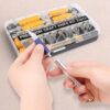 DIYSELF Juego de 22 cuchillos Exacto juego de cuchillos