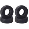 DJX 4 neumáticos de goma suave de 155 pulgadas para RC_1