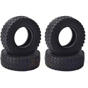 DJX 4 neumáticos de goma suave de 155 pulgadas para RC_1