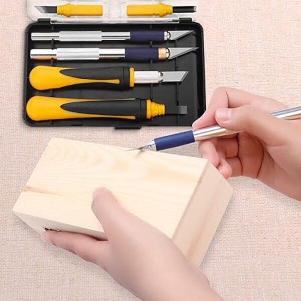 DIYSELF Juego de 22 cuchillos Exacto juego de cuchillos