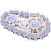 DMaos Fidget Spinner cadena de bicicleta de eslabones con_1
