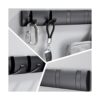 DMYMAT Perchero de pared con 4 ganchos gancho plegable
