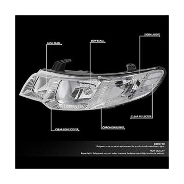 DNA MOTORING Juego de faros delanteros de esquina_2