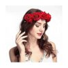 DNHCLL Corona de flores de rosas coronas de flores falsas_3