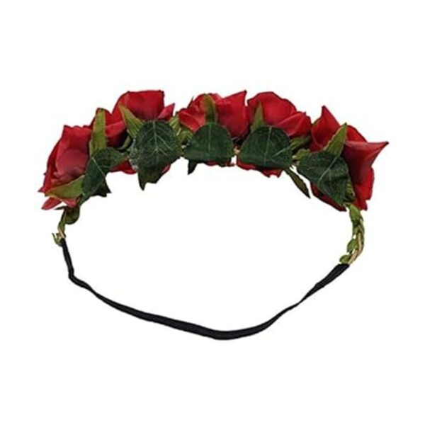 DNHCLL Corona de flores de rosas coronas de flores falsas_2