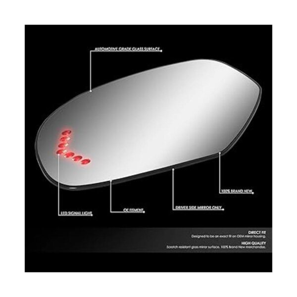 DNA Motoring SMP060L Espejo retrovisor para puerta_2