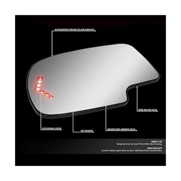 DNA Motoring SMP056L Espejo retrovisor calefactado para_2