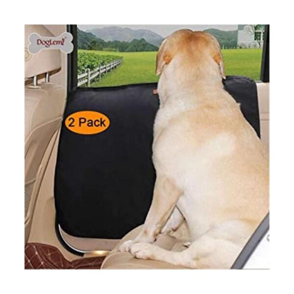 DOGLEMI 2 fundas de puerta de coche para perros protector_1