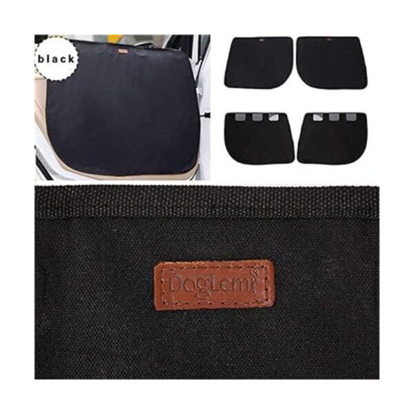 DOGLEMI 2 fundas de puerta de coche para perros protector_6
