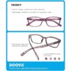 DOOViC Paquete de 4 lentes de lectura para computadora con_3